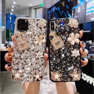 เคสนิ่มปักเพชร i7plus i8plus iXR i11 i11promax i12 i12pro i12promax i13 i13promax i14 i14promax SamsungA03 A13(4g)A13(5g