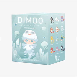 DIMOO Aquarium Series Mystery pin set (Axoloti)