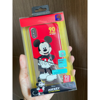 เคสมือถือ  iP X/XS_90 Years of Mickey Red (Mirror) มิกกี้เมาส์