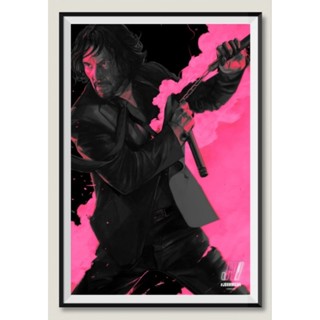โปสเตอร์หนังติดผนัง John Wick ภาค 4
