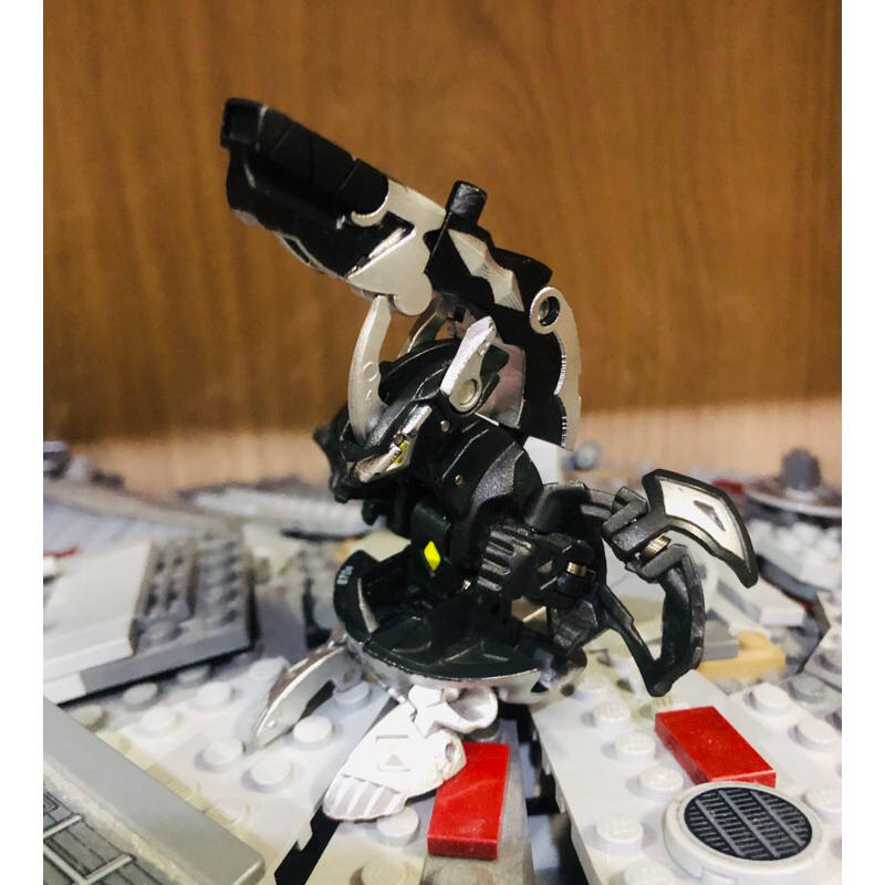 Bakugan Darkus Titanium Dragonoid Mechtanium Surge & Sonicanon Gun Battle Gear BakuNano ( 3D Printin