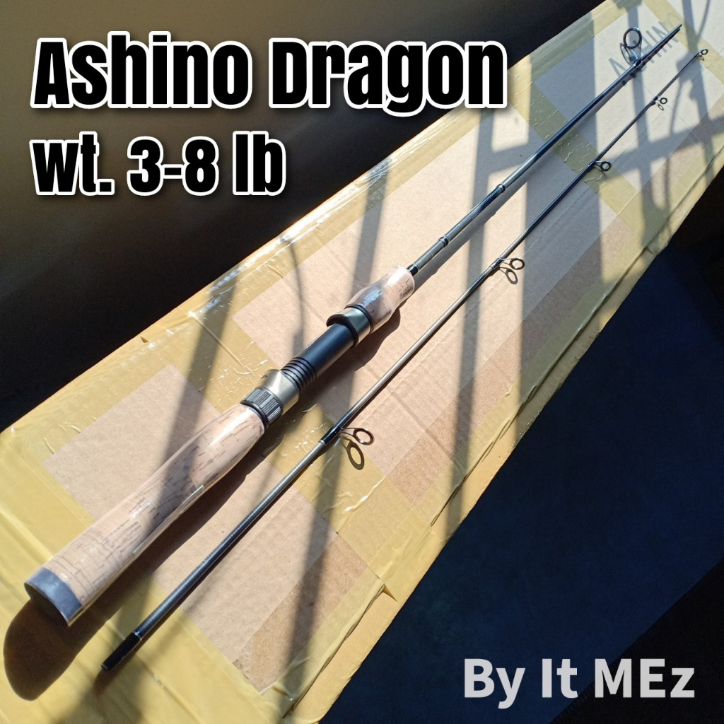 ของแท้ ราคาถูก ❗❗ คันเบ็ดตกปลา คันตีเหยื่อปลอม UL Ashino Dragon Line wt.3-8 lb เหมาะกับงานปลาเกล็ด สปิ๋ว ตกหมึก Spinning