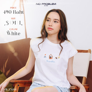 เสื้อคอกลมแขนกุด NW.23001 - T-Shirt SUMMER COLLECTION