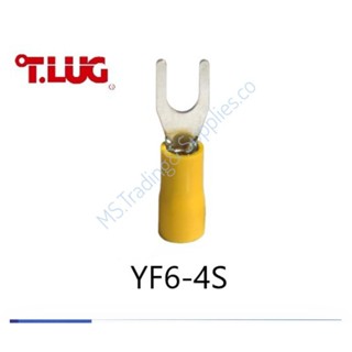 หางปลาแฉกหุ้ม YF6-4 T-LUG (50ตัว/pack)