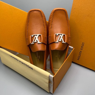 NEW LOUIS VUITTON MONTAIGNE GRAINDED CALF LOAFER