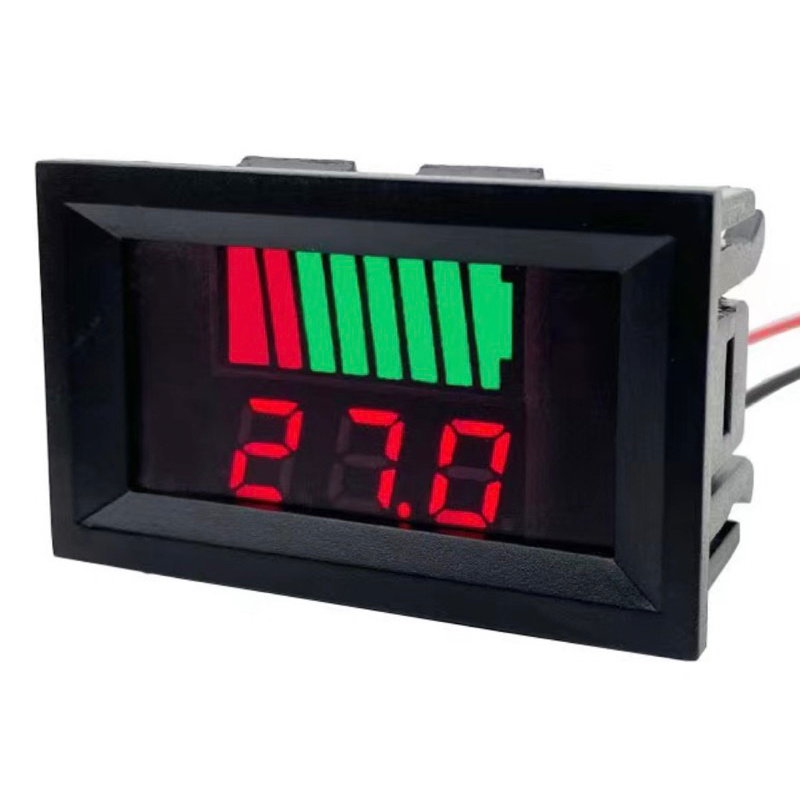 วัดโวลท์แบตเตอรี่กันน้ำ dc12-24-36-48-72-84 V เช็คสินค้าให้ทุกชิ้น
