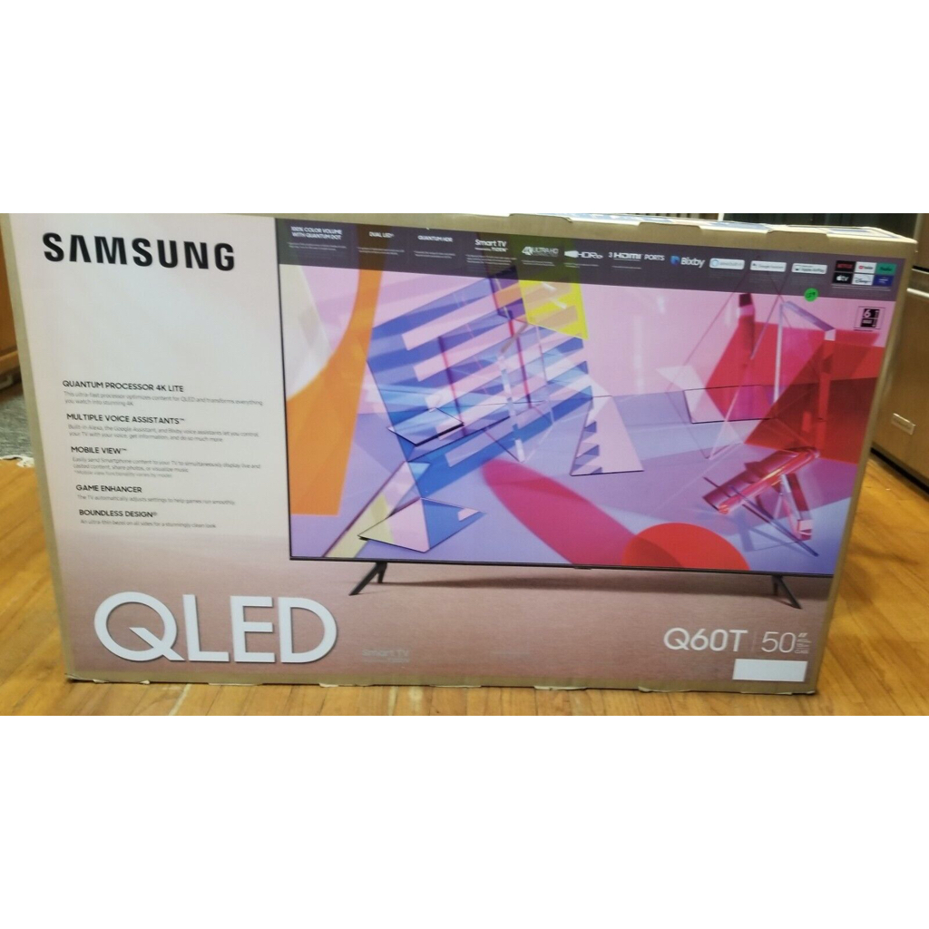 SAMSUNG 50 Class Q60T QLED 4K UHD HDR Smart TV - Brand New