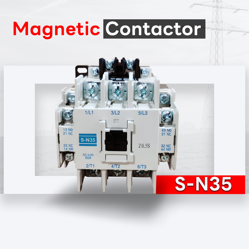 แมกเนติก  SN-35  Magnetic Contactor 220V 380V  Electrical Shop.