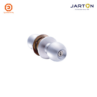 JARTON ลูกบิด Wafer Lock ห้องทั่วไป หัวกลม สี SS จานเล็ก แข็งแรง ทนทาน  รุ่น 101043