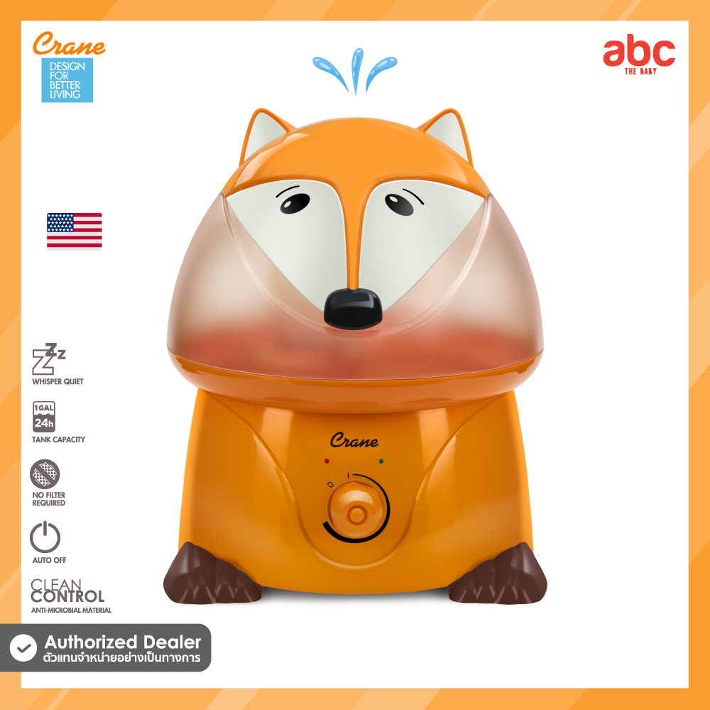 Crane เครื่องเพิ่มความชื้น ลายการ์ตูน Adorable Humidifier รูปที่ 12