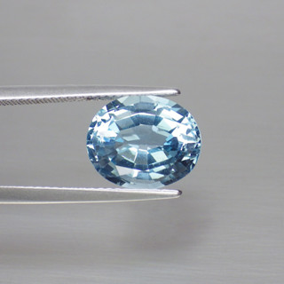 พลอย โทพาส ธรรมชาติ แท้ ( Natural Sky Blue Topaz ) หนัก 5.99 กะรัต