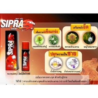 sipra lotion 3ml ซิปรา โลชั่น ชะลอการหลั่ง