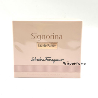 น้ำหอมแท้100% SALVATORE FERRAGAMO Signorina EDP 100ml