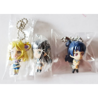 ของสะสมอนิเมะ Love Live! School Idol Project Gachapon Mini Keychain Model 3 pieces Animate Japan