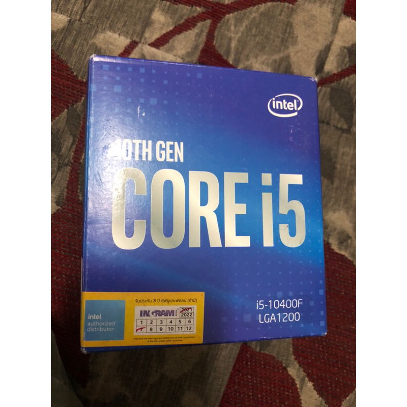 i5-10400f 6/12 thread gen10(1200) ประกัน it city 8/2024