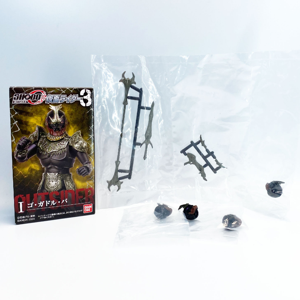 Shodo-O 3 มดแดง kamen rider Go·Gadol·Ba + Parts masked rider มาสค์ไรเดอร์ Shodo O ใหม่ Kuuga Gurongi