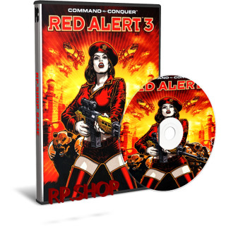 แผ่นเกมคอม PC - COMMAND &amp; CONQUER RED ALERT 3 [2DVD + USB + ดาวน์โหลด]