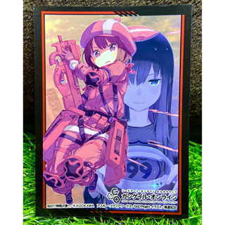 [เศษสลีฟ แยกซอง 1 ใบ Sword Art Online Alternative: Gun Gale Online 0090] Bushiroad Sleeve Collection - สลีฟการ์ด (JP)