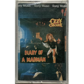 Cassette Tape เทปคาสเซ็ตเพลง Ozzy Osbourne Diary Of A Madman ลิขสิทธิ์ ซีล