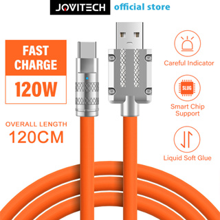 【COD】Data Cable 6A 120W USB เป็น Type C สายเคเบิล จอแสดงผลดิจิตอล QC PD สายชาร์จเร็ว