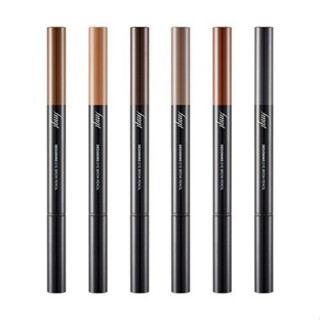 [ของแท้/ถูกที่สุด] The Face Shop DESIGNING EYEBROW PENCIL ดินสอเขียนคิ้วแบบไม่ต้องเหลา