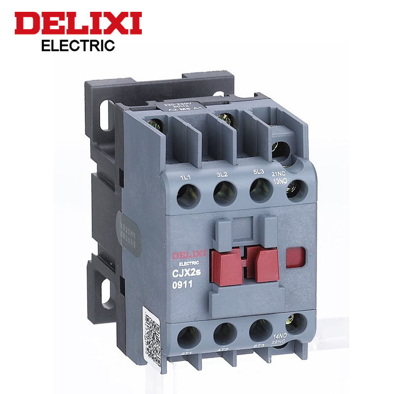 แมกเนติกคอนแทคเตอร์ Magnetic Contactor รุ่น CJX2s 9-32A ไฟ 24VAC, 36VAC, 48VAC, 110VAC, 220VAC, 380VAC DELIXI