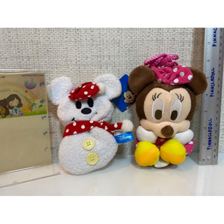 กระเป๋าตุ๊กตา Mickey snow &amp; Minnie Mouse ของแท้ ขายเหมา สภาพ94%