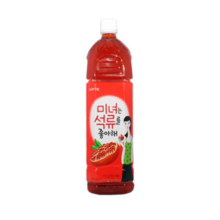 LOTTE น้ำทับทิม น้ำผลไม้คั้นสด 1.5L