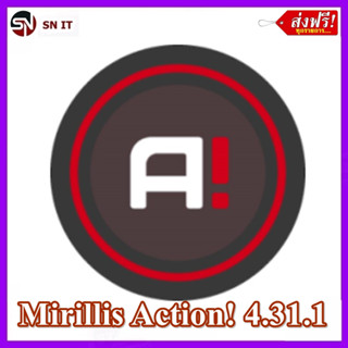 Mirillis Action! 4.31.1 [Pre-Activated] บันทึกหน้าจอเกม อัดวิดีโอหน้าจอ พร้อมวิธีติดตั้ง