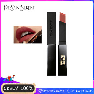 ❤️YSL Yves Saint Laurent Rouge Pur Couture the slim Velvet Radical 🔥#302 #305 YSL ลิปสติก Brown No Way Black