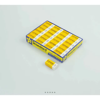 (USP)💯แท้/ถูกที่สุด💯(ยกแพ็ค48ก้อน) Standard ยางลบ สแตนดาร์ด ยางลบดินสอ ยางลบก้อนขาว ยางลบ2B ยางลบก้อนเหลือง