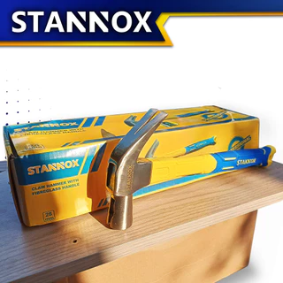ค้อนหงอนหัวแม่เหล็ก หุ้มยาง ตอกตะปู ถอนตะปู 29M 16oz Stannox 1อัน