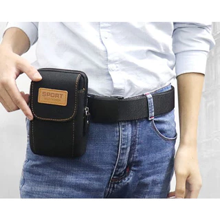 SH กระเป๋าคาดเอว คาดเข็มขัด คล้องเอว ทำจากผ้าแคนวาส รุ่น MBW-228 (M23-055) MBW จากร้าน Smart Choices Bangkok
