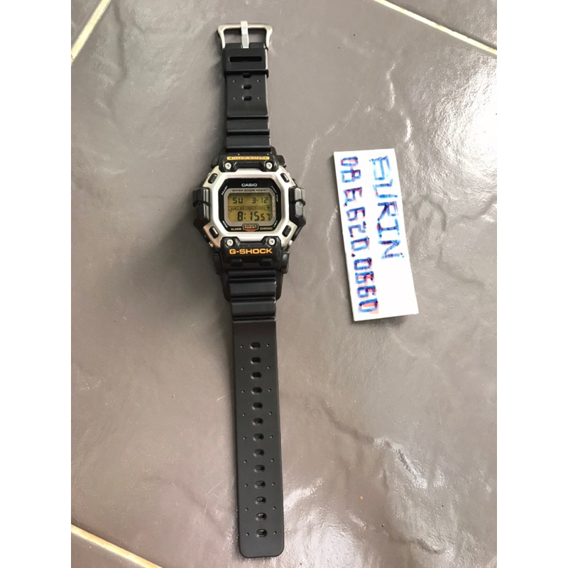 Casio G-shock Dw-8300  กันดั้ม3 ปี1995 หน้าทอง rare