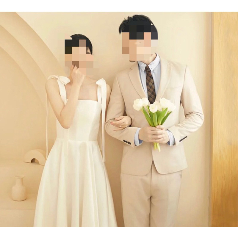 Minimal Wedding Dress from Korea ชุดแต่งงานมินิมอล ถ่ายพรีเวดดิ้ง