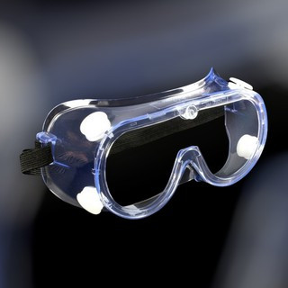 แว่นตากันสะเก็ด ใส แบบคาดศีรษะ ( Safety Goggles )  (แว่นตาอ๊อก)