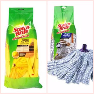 Scotch-Brite Magic Mop Refill รีฟิลเมจิก ม็อบ/ เยลโล่ม็อบ รีฟิล