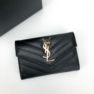 GRABITYOUROWN - BRANDNEW ม YSL small envelope wallet