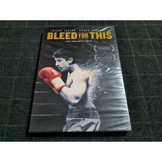 DVD ภาพยนตร์ดราม่าชีวประวัติ "Bleed for This / คนระห่ำหมัดหยุดโลก" (2016)