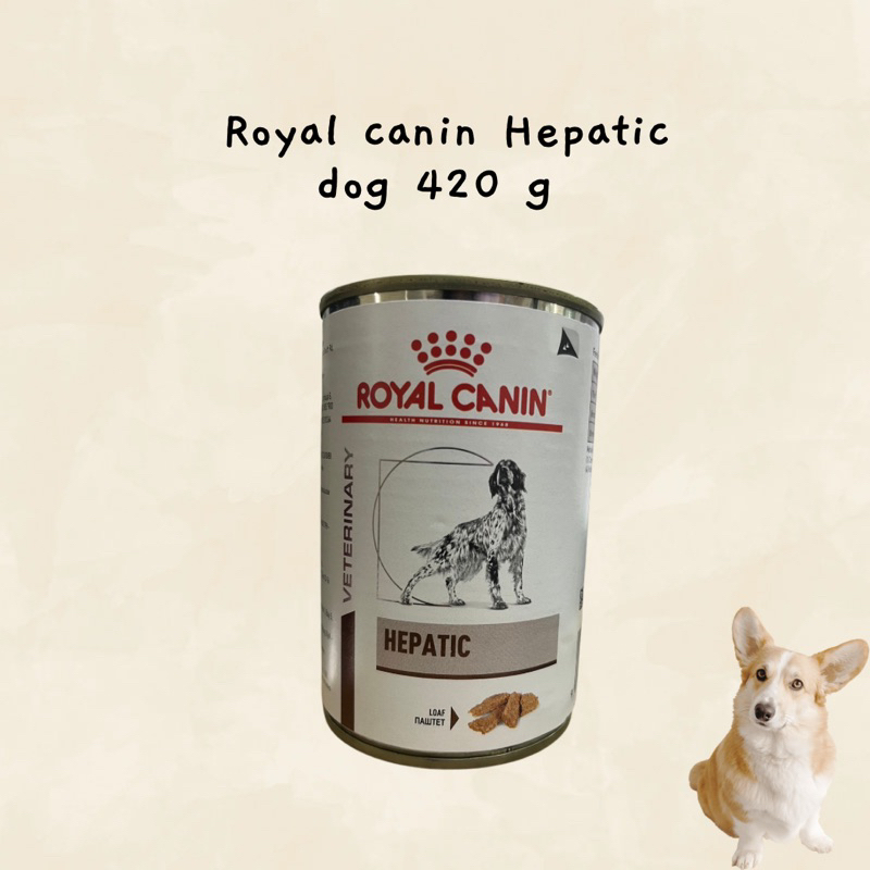 Royal canin Hepatic dog 420 g อาหารเปียกสำหรับสุนัขโรคตับ exp 07/2025