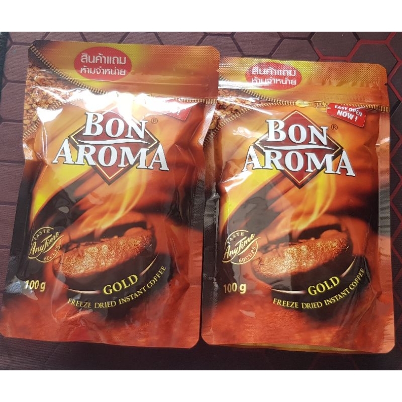 กาแฟ BON AROMA ขนาดถุง 100 กรัม
