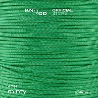 KNODD พาราคอร์ดไนลอน นำเข้าจากอเมริกา สี No.4051: Minty ขนาด 4มม