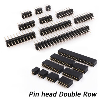 ซ็อกเก็ต แถวคู่ เมีย ผู้ จั้มเปอร์ Pin Header Female Double Row Single Row pitch 2.54mm IDC connector ก้างปลา