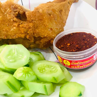 น้ำพริกตาแดง (กระปุก) จากเชียงใหม่ 👍🏻 มี อย. น้ำพริก ของกินภาคเหนือ