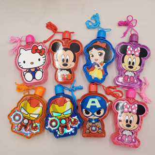 Bubbles Mini Cartoon Sanrio Disney Toy ที่เป่าฟองซานริโอ ดิสนีย์ เป่าฟองใส เป่าฟองลายการ์ตูน พร้อมสายคล้องคอ ของเล่นเ