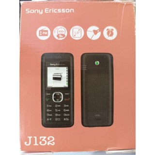 (แท้ศูนย์ไทย) SONY Ericsson J132 มือถือปุ่มกด สินค้าค้างสต๊อก อุปกรณ์ครบกล่อง