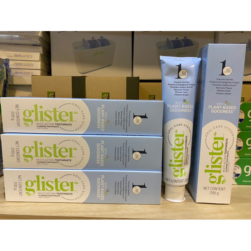 ยาสีฟัน แอมเวย์ กลิสเทอร์ amway (รสมิ้น) ของแท้ของใหม่ฉลากไทยนะครับ ขออนุญาตตัดบาร์โค้ดนะครับ