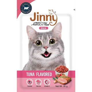Jinny Stick ขนมแมวจินนี่สติ๊ก(สั่งขั้นต่ำ100บาท รวมสินค้าในร้านได้)