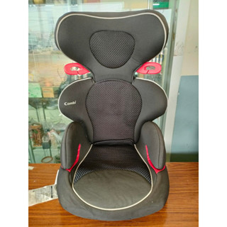 คาร์ซีท บูสเตอร์ซีท Booster seat Combi รุ่น Kobuk สีดำขอบขาว สินค้านำเข้า