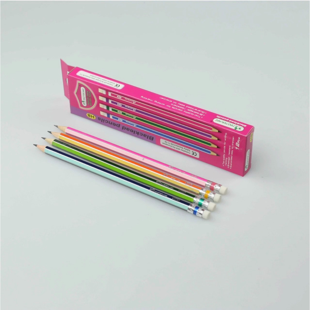 (USP)💢พร้อมส่ง💢 (144แท่ง) MASTERART ดินสอ ดินสอไม้ HB มาสเตอร์อาร์ต ยกแพ็ค (ขายยกแพ็ค/144แท่ง)